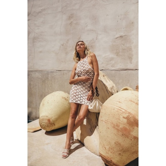 cult gaia Other - LIKE NEW Cult Gaia 'Yara' knit crochet cover up